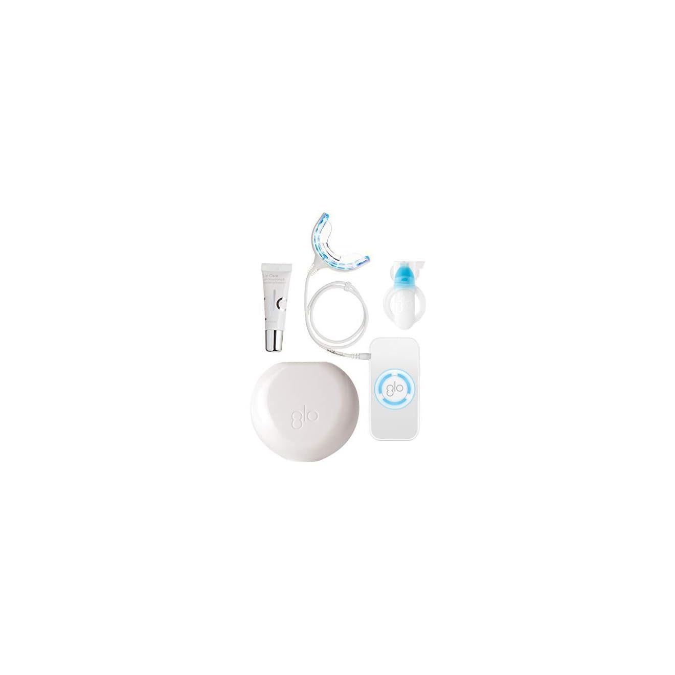 GLO Brilliant Deluxe Teeth Whitening Device Kit with ...